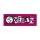 Vegan-Logo - Aufkleber rosa