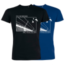 SALE! No Border - T-Shirt - large/loose cut  navy 2XL...