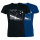 SALE! No Border - T-Shirt - large/loose cut  navy 2XL (discontinued model)