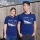 SALE! No Border - T-Shirt - large/loose cut  navy 2XL (discontinued model)