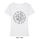 SALE! What do we want to see in the sea? - T-Shirt - klein/taillierter Schnitt XS navy (Auslaufmodell)