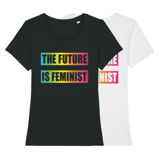 SALE! The Future is Feminist - T-Shirt - klein/taillierter Schnitt (Auslaufmodell)