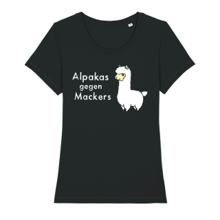 SALE! Alpakas gegen Mackers - T-Shirt - small/waisted cut (discontinued model)