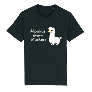 Alpakas gegen Mackers - T-Shirt - groß/gerader Schnitt