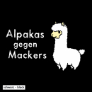 Alpakas gegen Mackers - T-Shirt - groß/gerader Schnitt