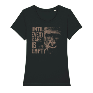 SALE! Until Every Cage is Empty - T-Shirt - small/waisted cut (discontinued model)