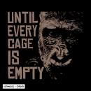Until Every Cage is Empty - T-Shirt - large/loose cut 