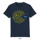 Pacbikes - T-Shirt - groß/gerader Schnitt 3XL navy