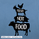 Friends not Food - T-Shirt - large/loose cut 