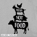 SALE! Friends not Food - T-Shirt - large/loose cut (discontinued model)