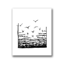 Freedom (black) - Patch on durable Bio Canvas black