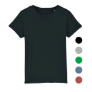 Basic - T-Shirt - Kinder rot meliert 122 - 128 cm