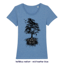 SALE! Act before its too late - Soli T-Shirt - klein/taillierter Schnitt hellblau meliert XS (Auslaufmodell)