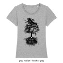SALE! Act before its too late -  Benefit T-Shirt - small/waisted cut heather grey 2XL (discontinued model)
