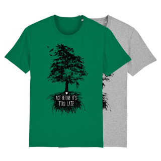 SALE! Act before its too late - Soli T-Shirt - groß/gerader Schnitt grau meliert 5XL (Auslaufmodell)