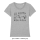 All animals want to live - T-Shirt - klein/taillierter Schnitt M hellblau meliert