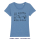 All animals want to live - T-Shirt - klein/taillierter Schnitt M hellblau meliert
