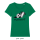 SALE! Wait, you eat whaaat??? T-Shirt - klein/taillierter Schnitt grün L (Auslaufmodell)