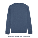 SALE! Basic - Pullover (Rundhalsausschnitt) - medium fit XXS grau meliert (Auslaufmodell)