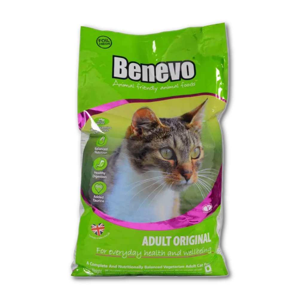 Benevo Benevo Adult Originalt - vegan cat food - 10 kg