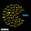 SALE! Pacbikes - Pullover (Rundhalsausschnitt) - medium fit 3XL schwarz (Auslaufmodell)