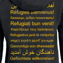 SALE! Refugees Welcome - Benefit Hooded Sweatshirt -...