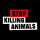 Stop Killing Animals - Hoodie - medium fit