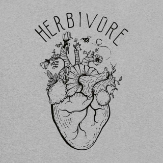 Herbivore Heart - Kapuzenpullover - medium fit