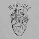 SALE! Herbivore Heart - Hoodie - medium fit (discontinued model)