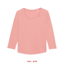 Basic - Longsleeve (3/4 sleeve) - medium fit L pink