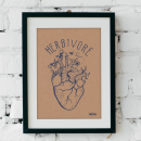 Kunstdruck "Herbivore Heart"