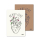 Art Print "Herbivore Heart" 1: multicolored print on crush corn paper