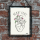 Kunstdruck "Herbivore Heart" 1: mehrfarbiger Druck auf Crush Corn-Papier