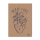 Kunstdruck "Herbivore Heart" 1: mehrfarbiger Druck auf Crush Corn-Papier
