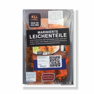 Marinierte Leichenteile - Stickers (10x)