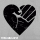 SALE! Fistheart (let us fight for) - T-Shirt - small/waisted cut (discontinued model)