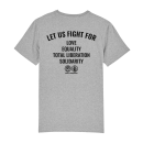 Fistheart (let us fight for) - T-Shirt - groß/gerader Schnitt