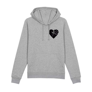 SALE! Fistheart (let us fight for) - Hoodie - medium fit (discontinued model)