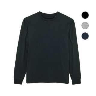 SALE! Basic - Longsleeve - medium fit (discontinued model) 2XL heather grey