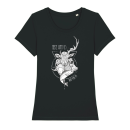 Here with us - T-Shirt - small/waisted cut