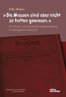Die Massen sind aber nicht zu halten gewesen. - Zur Streik- und Sozialisierungsbewegung im Ruhrgebiet 1918/19 | Felix Bluhm