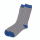 Basic - Socken (blau-weiß mit Streifen) 35/38