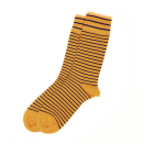 Basic - Socken (gelb-blau mit Streifen)