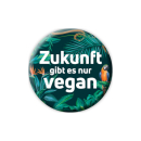 ARIWA Button: Zukunft gibt es nur vegan