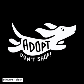 Adopt Dont Shop (Hund) - Kapuzenpullover - medium fit