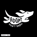 Adopt Dont Shop (Dog) - Hoodie - medium fit
