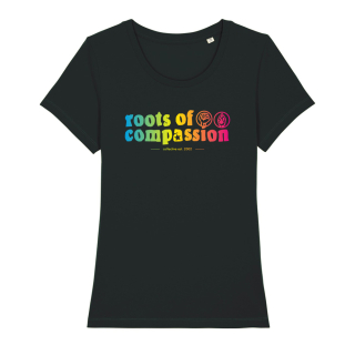SALE! roots of compassion - T-Shirt - klein/taillierter Schnitt (Auslaufmodell)