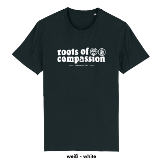 roots of compassion - T-Shirt - large/loose cut 