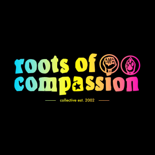 roots of compassion - Kapuzenpullover - medium fit