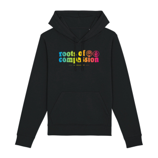 roots of compassion - Hoodie - medium fit XL rainbow